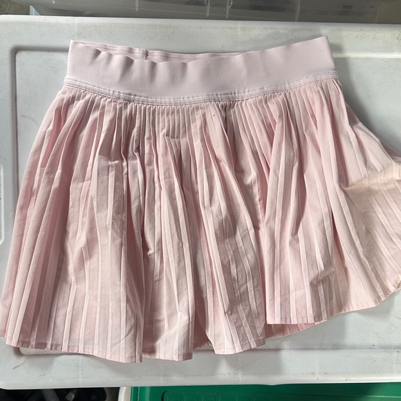 lululemon athletica Dresses & Skirts - lululemon athletica Pleated Light Pink Skater Skirt